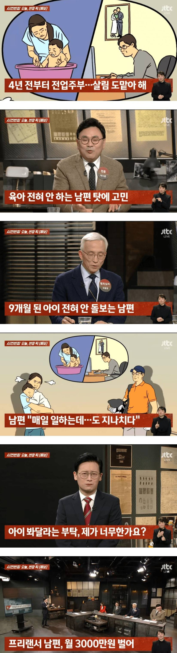 육아 전혀 안 하는 남편